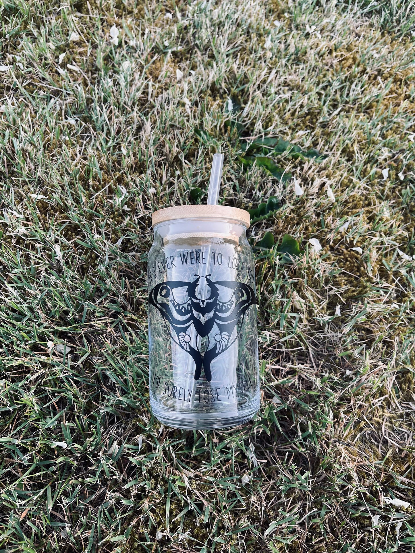 TLOU Inspired Glass Cup | 16oz