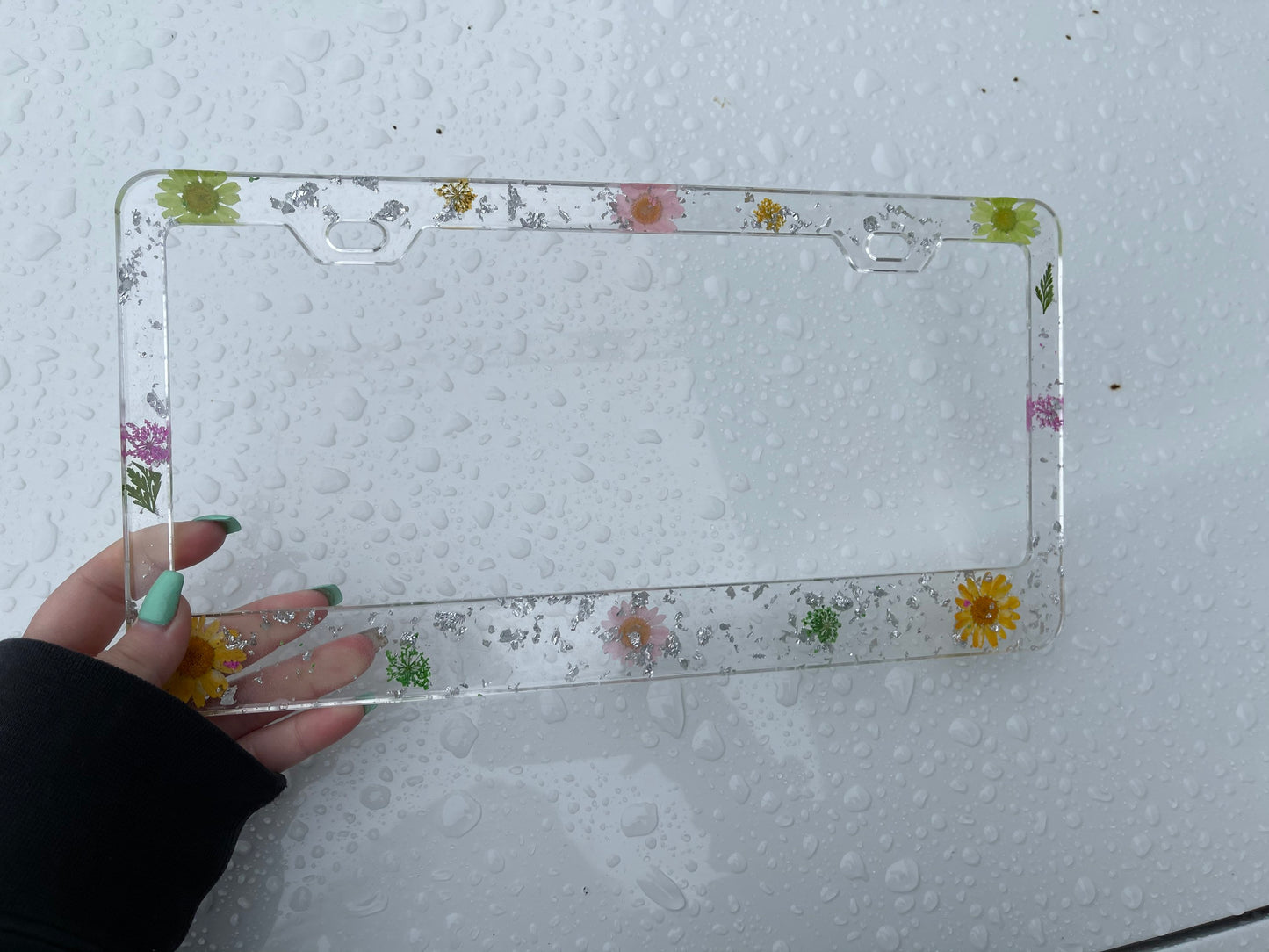 Resin License Plate Cover
