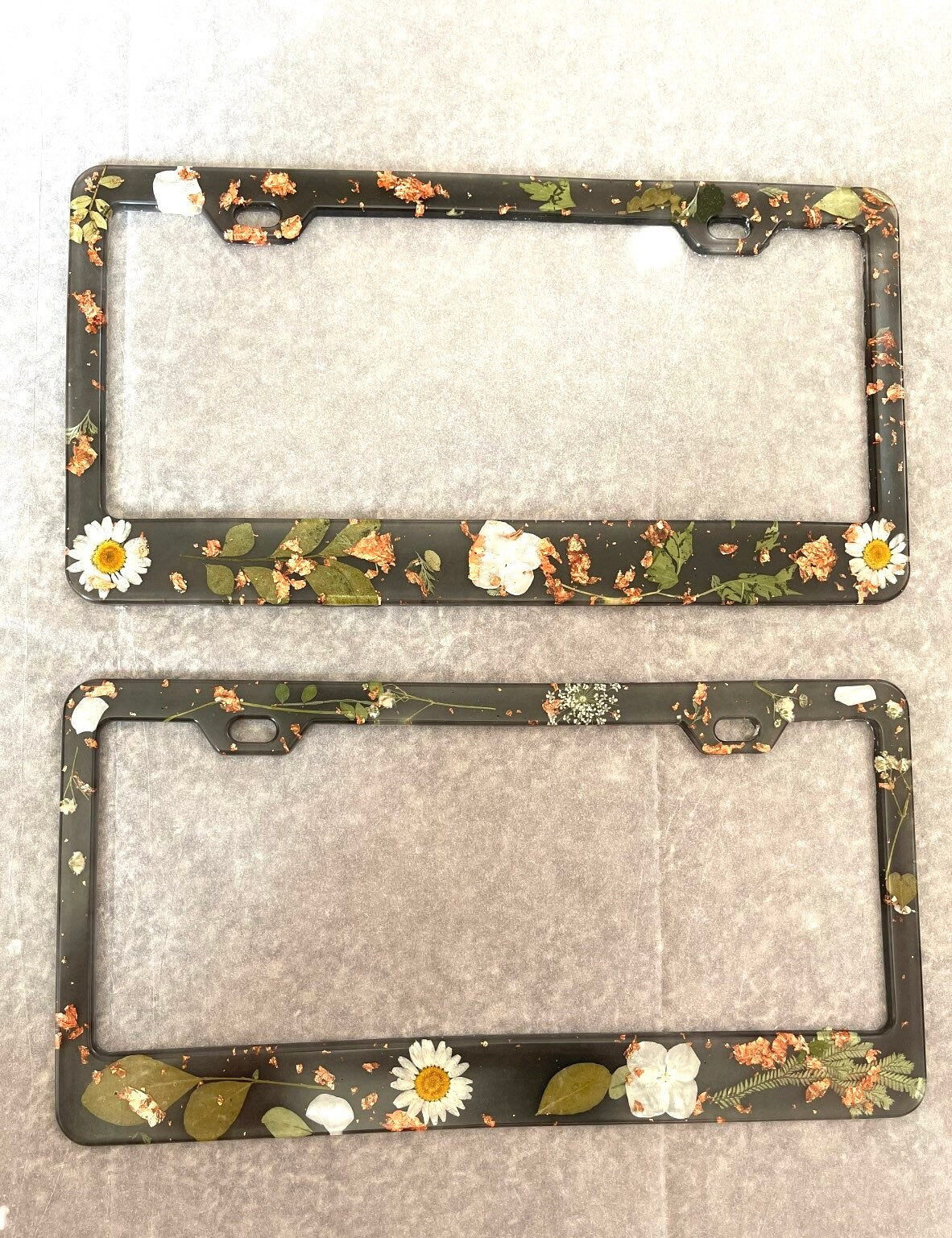 Resin License Plate Cover