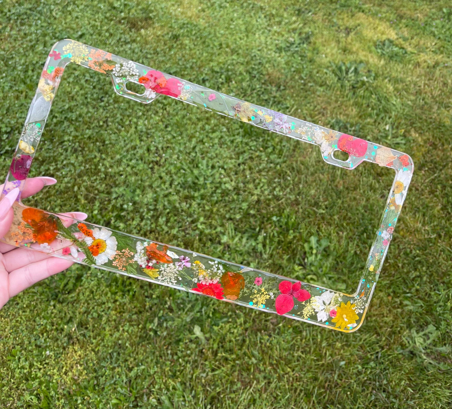 Resin License Plate Cover