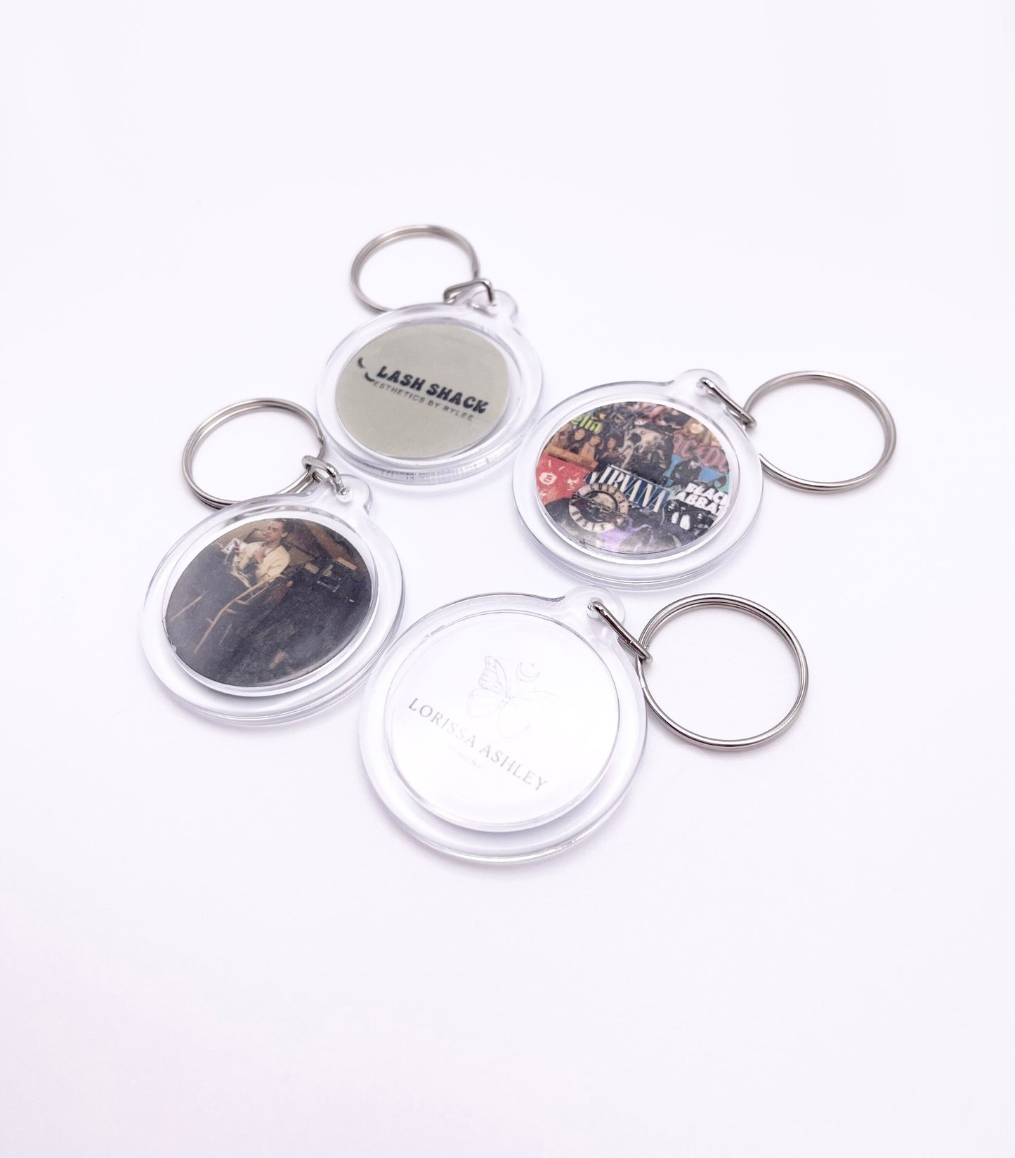 Custom NFC Keychain | Custom Playlist Keychain | Digital Business Card Keychain