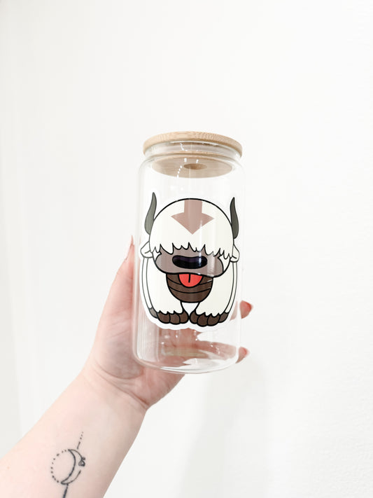 ATLA Inspired Glass Cup | 16oz | Appa