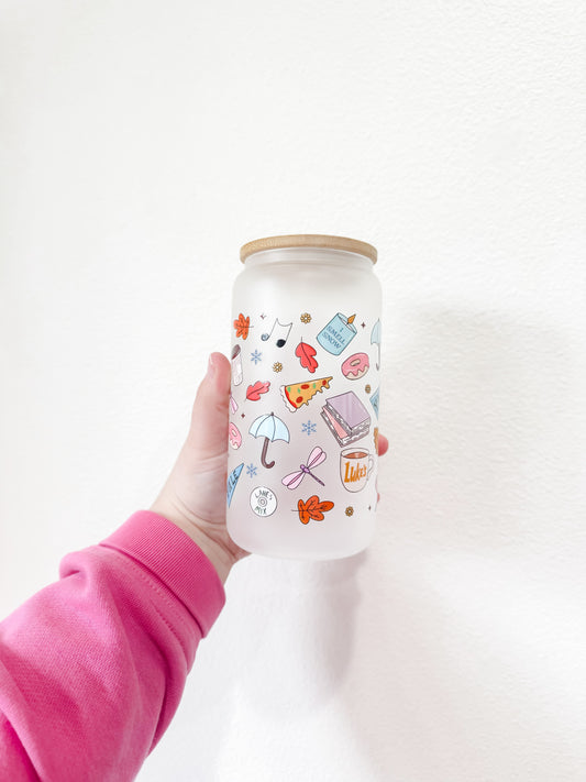 Gilmore Greatest Hits Glass Cup | 16oz