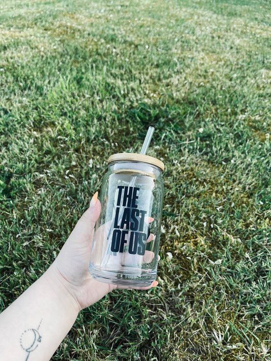 TLOU Inspired Glass Cup | 16oz