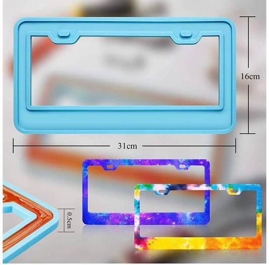 Resin License Plate Cover