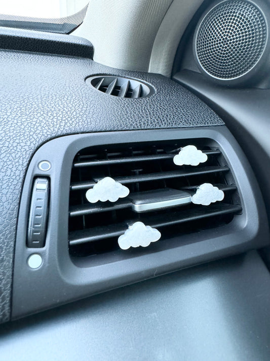 Cloud Vent Clips | Set of 4 | Custom