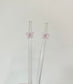 Bow Glass Straw | Drinking Straw
