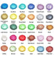 Cloud Tire Valve Stem Caps | Set of 6 | Custom