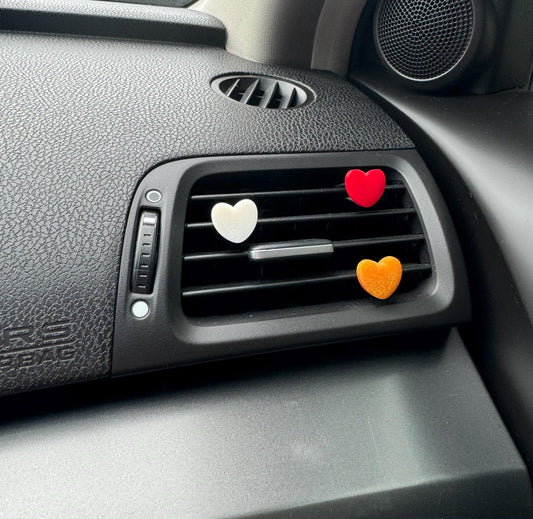 Heart Vent Clips | Set of 4 | Custom