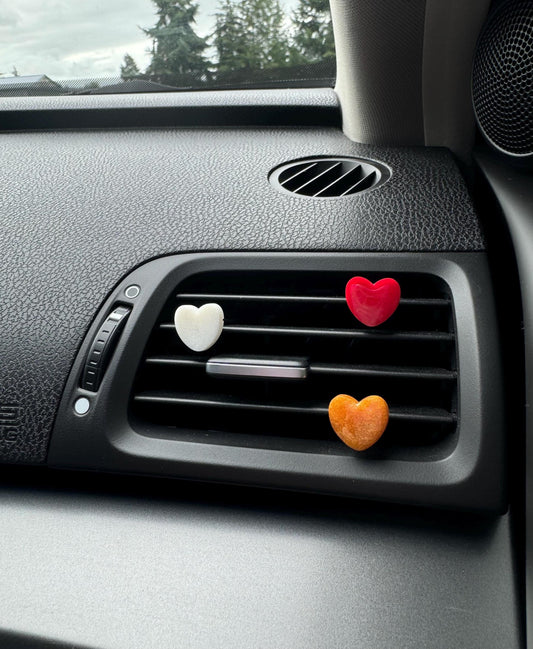 Heart Vent Clips | Set of 4 | Custom