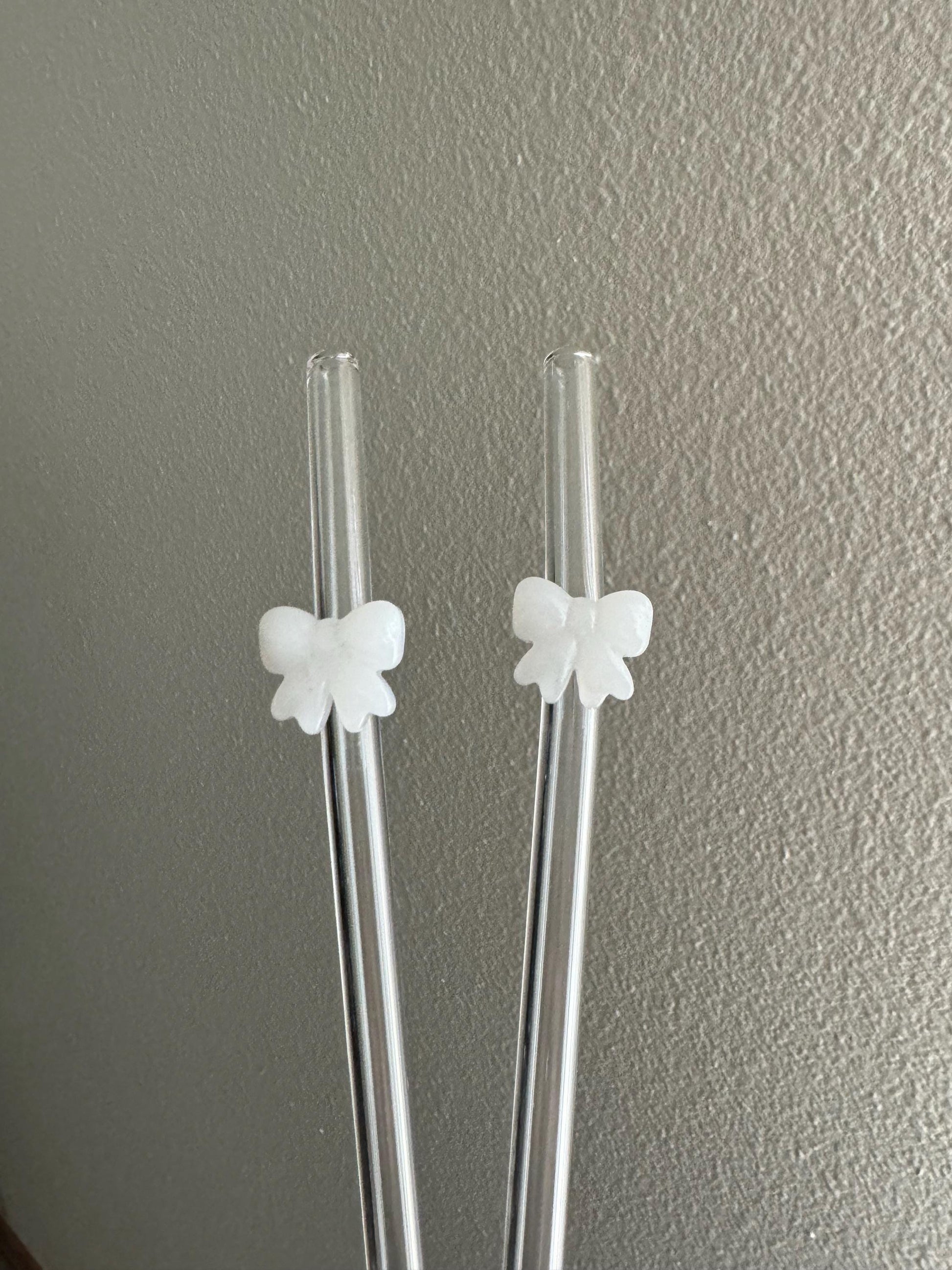Bow Glass Straw | Drinking Straw