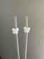 Bow Glass Straw | Drinking Straw