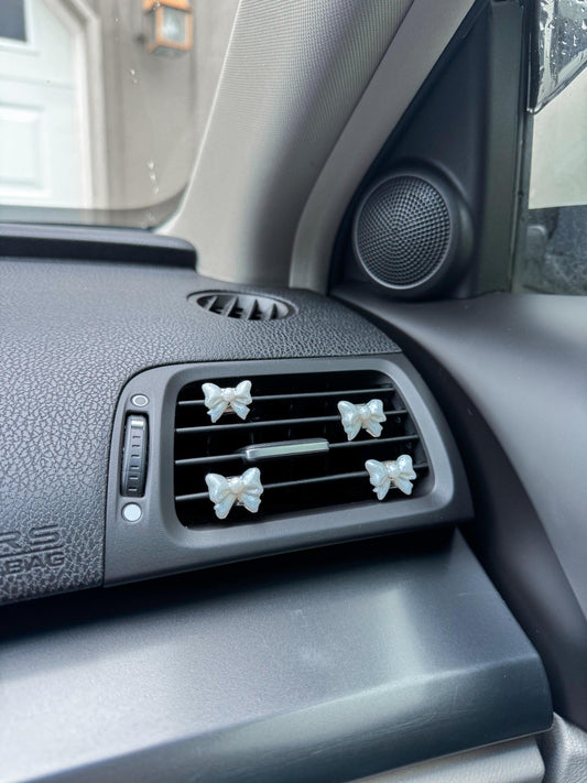 Bow Vent Clips | Set of 4 | Custom