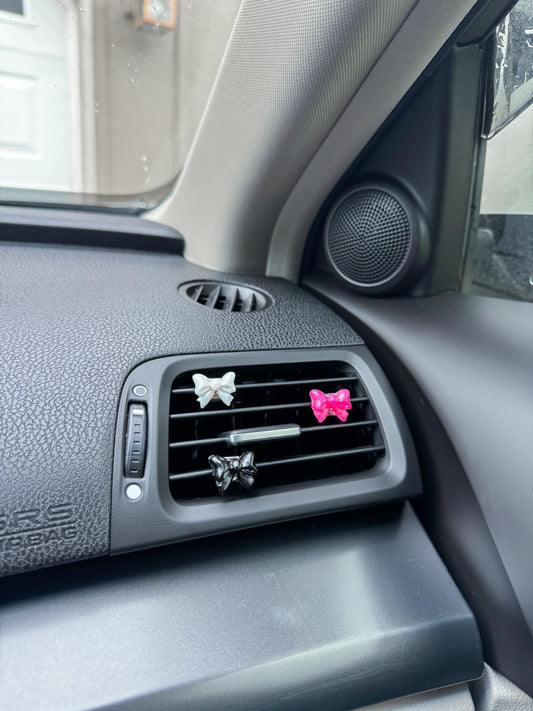 Bow Vent Clips | Set of 4 | Custom