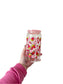 Coquette Strawberry Glass Cup | 16oz