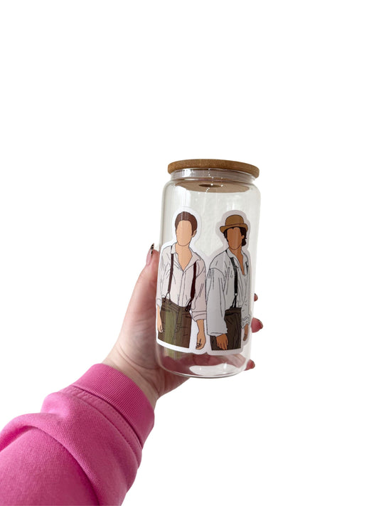 Vampire Brothers Glass Cup | 16oz