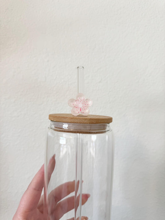 Sakura Glass Straw | Drinking Straw
