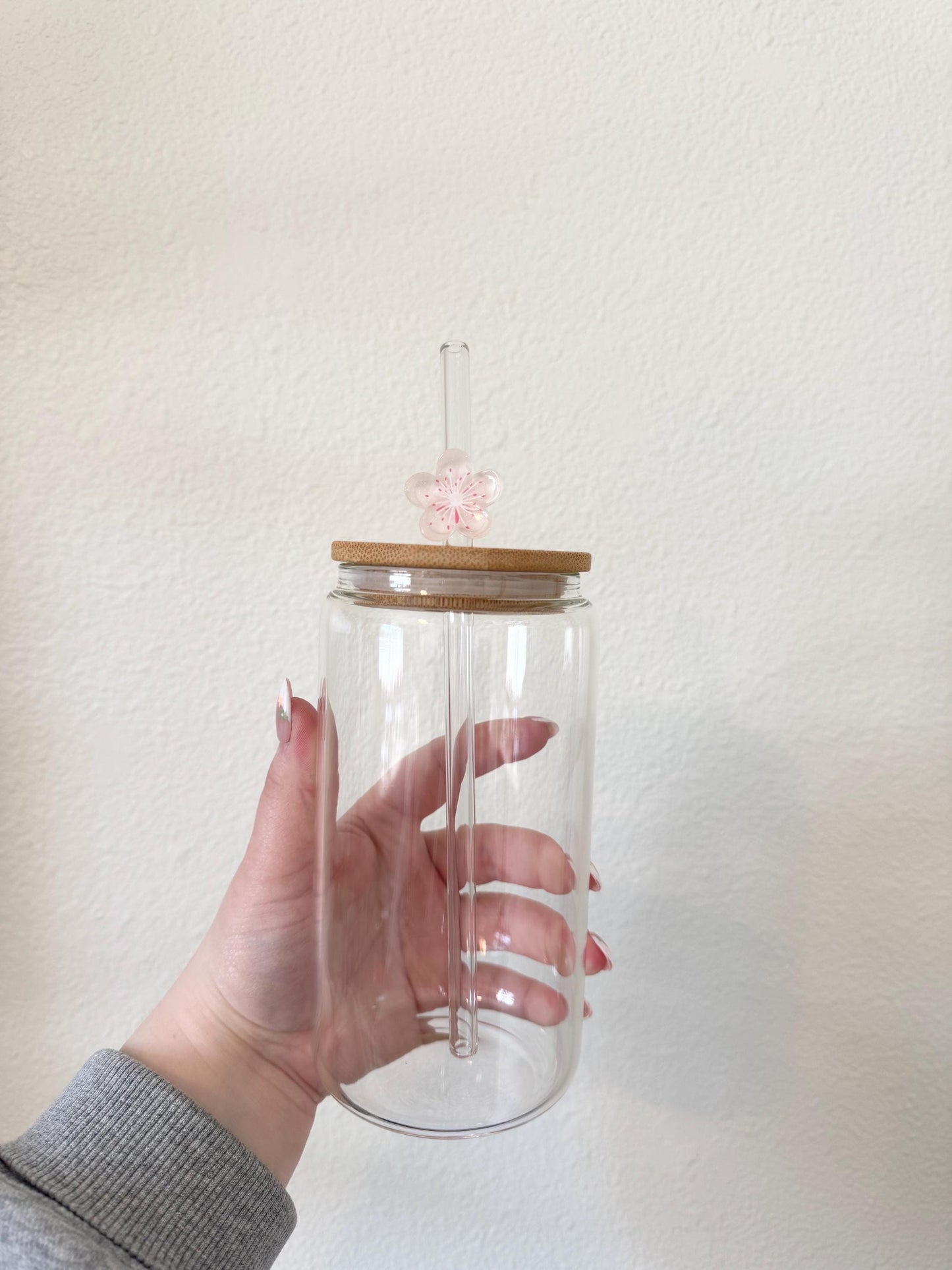 Sakura Glass Straw | Drinking Straw