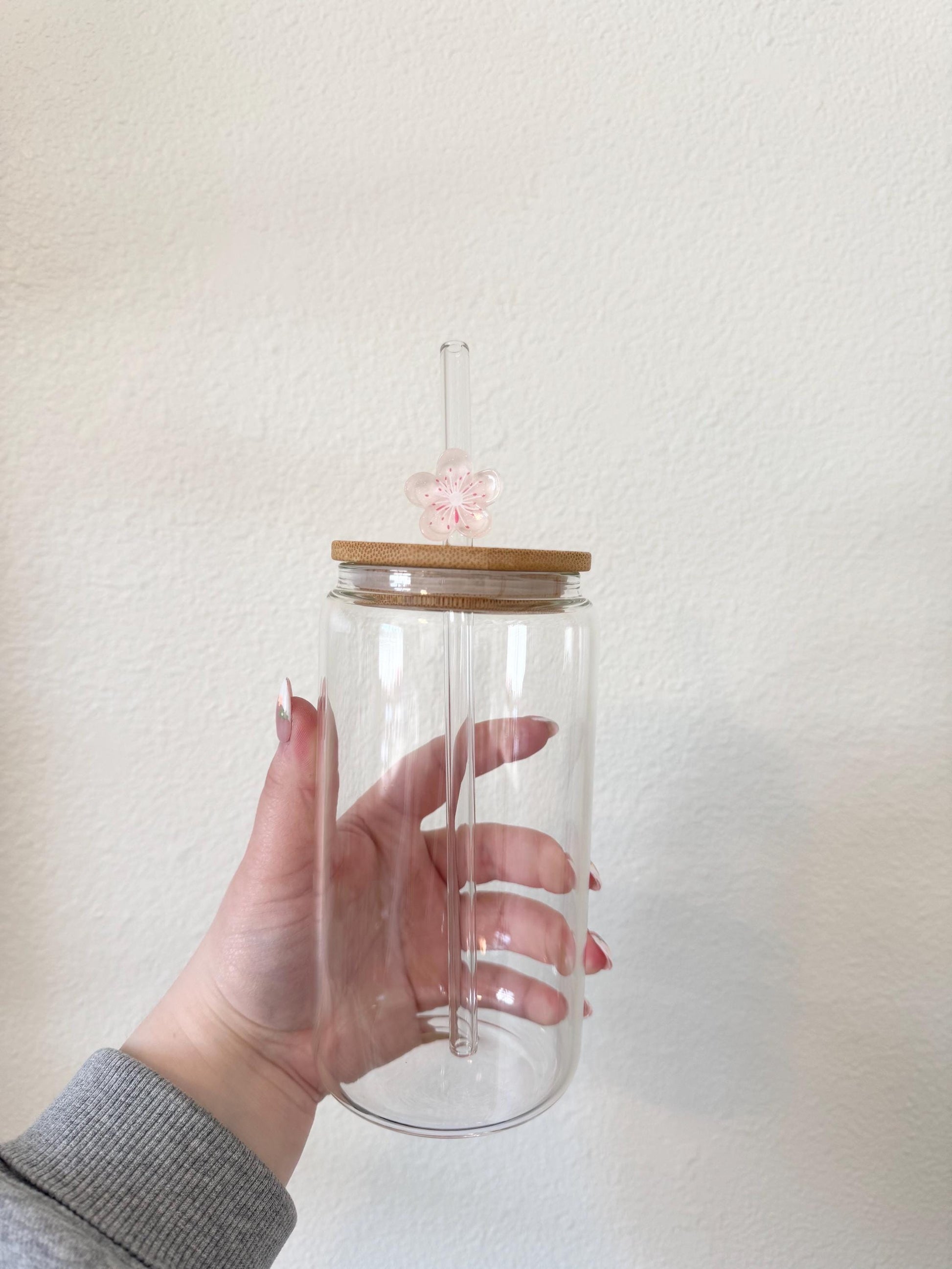 Sakura Glass Straw | Drinking Straw