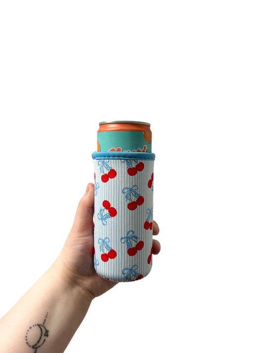Cherries Tall Can Sleeve