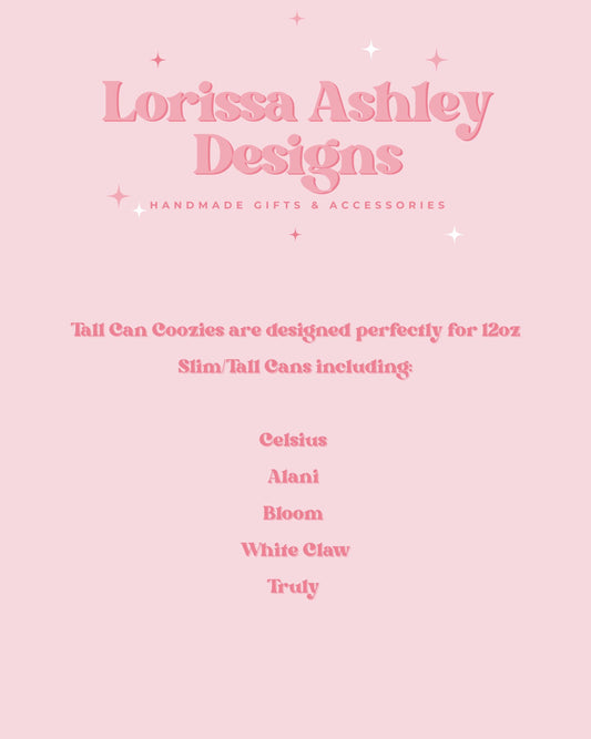 Bee & Floral Tall Can Sleeve