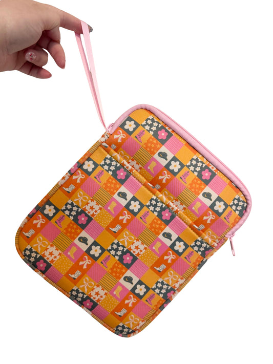 Groovy Western Tech Sleeve | Kindle Sleeve | Book Sleeve