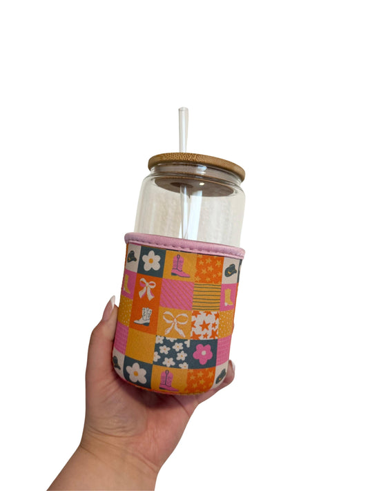 Groovy Western Coffee Sleeve