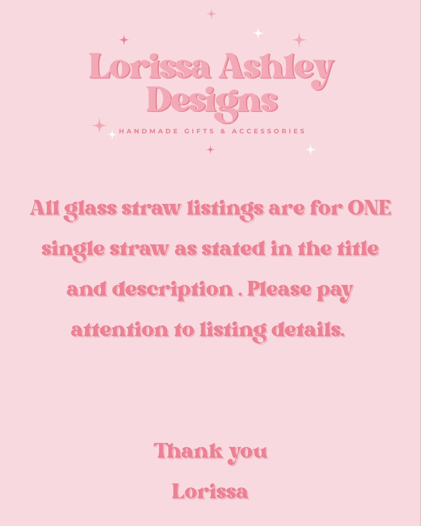 Ghost Glass Straw | Drinking Straw