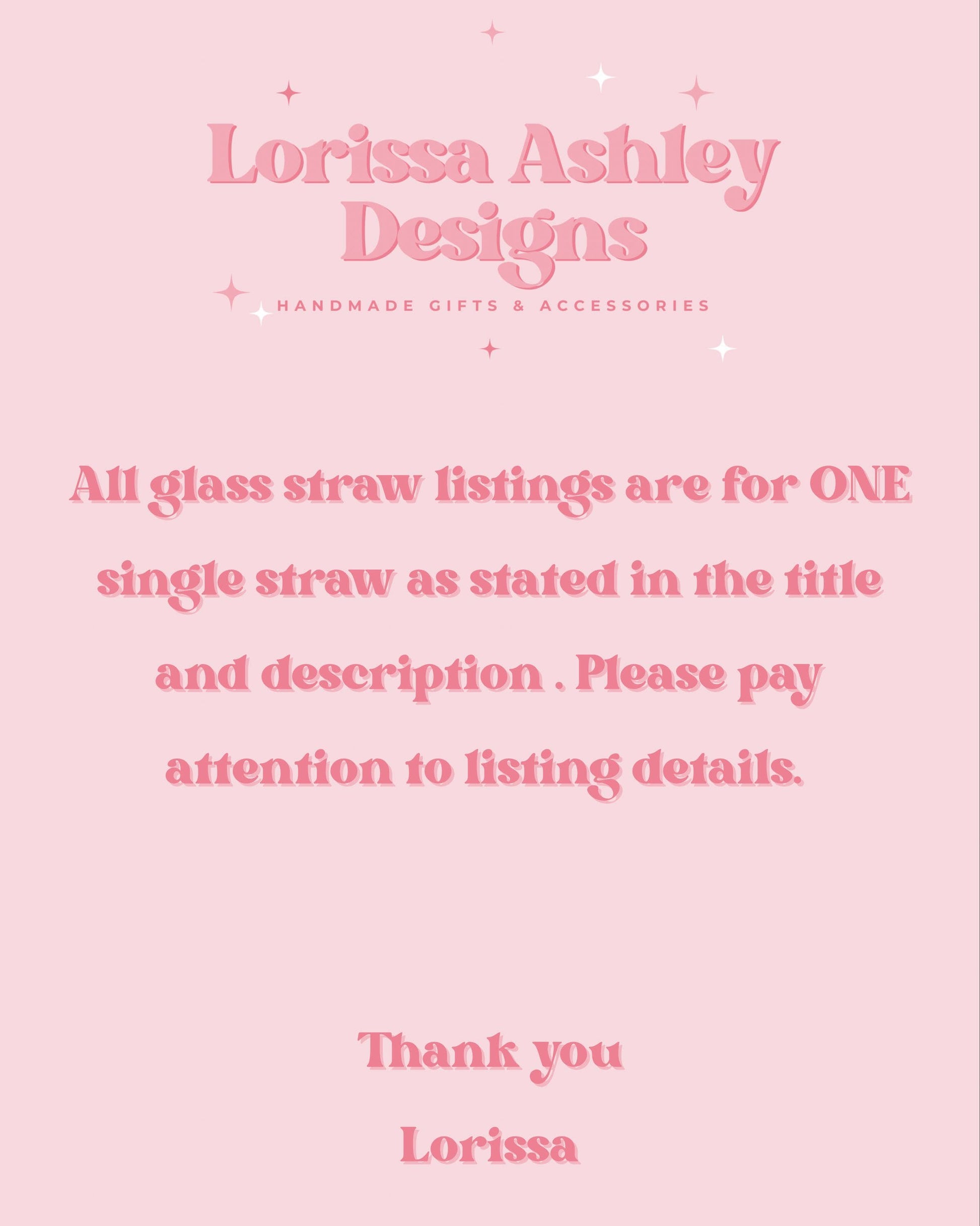 Ghost Glass Straw | Drinking Straw