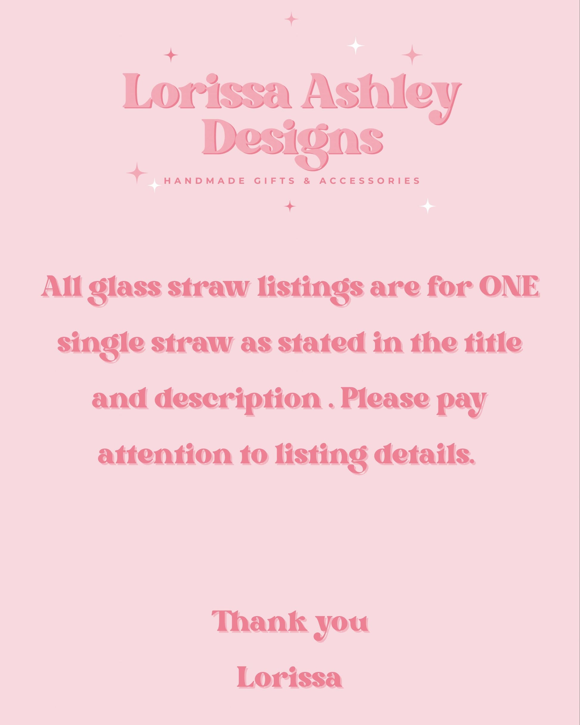 Lemon Glass Straw | Drinking Straw