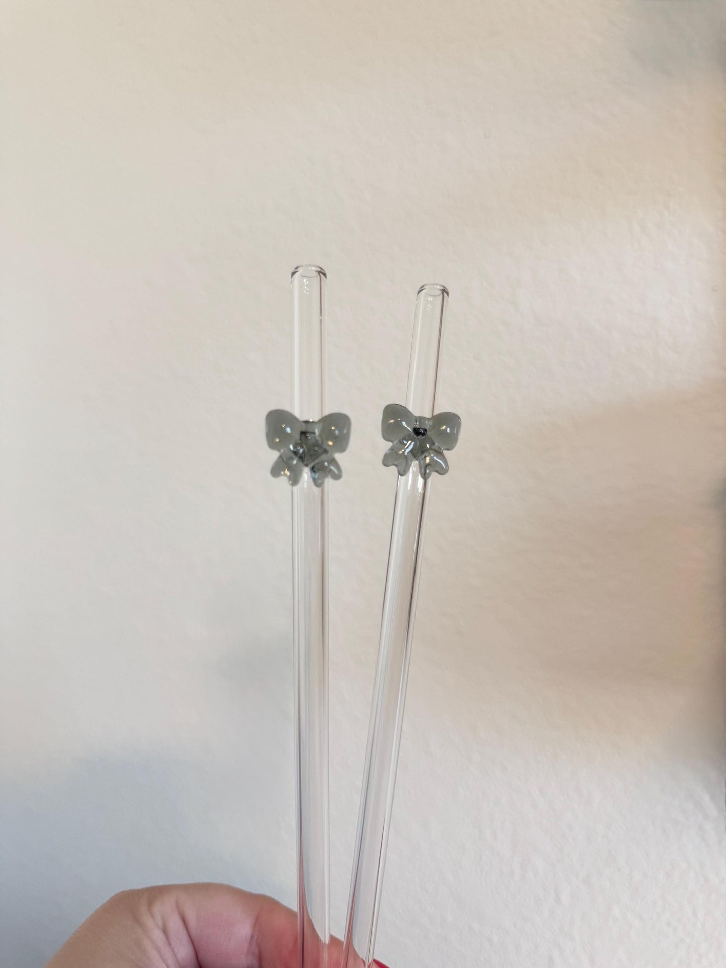 Bow Glass Straw | Drinking Straw