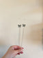 Bow Glass Straw | Drinking Straw