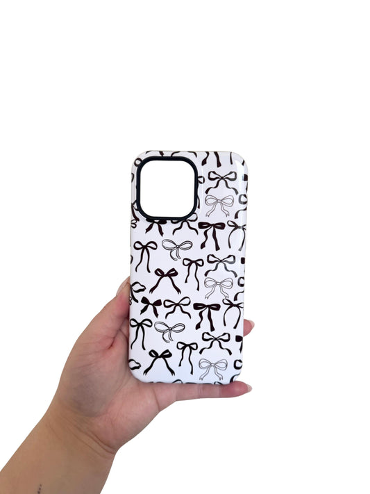 Neutral Bows Phone Case | Magnetic