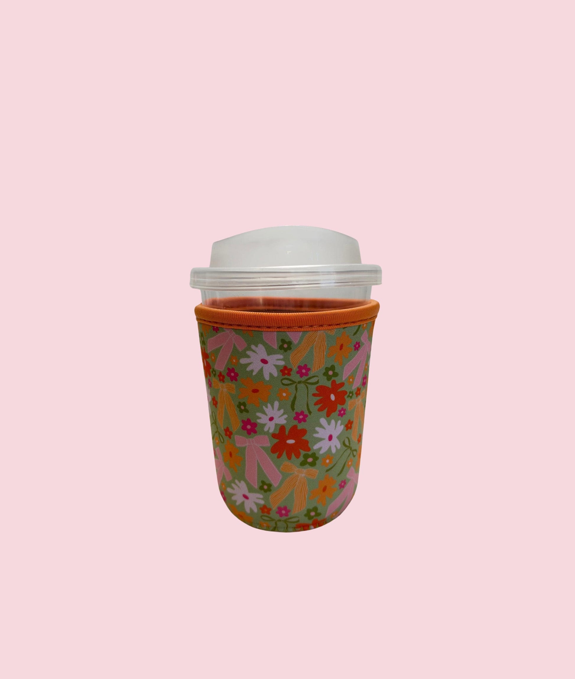 Bow Bloom Coffee Sleeve