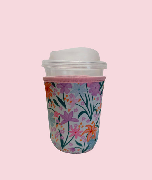 Pastel Florals Coffee Sleeve