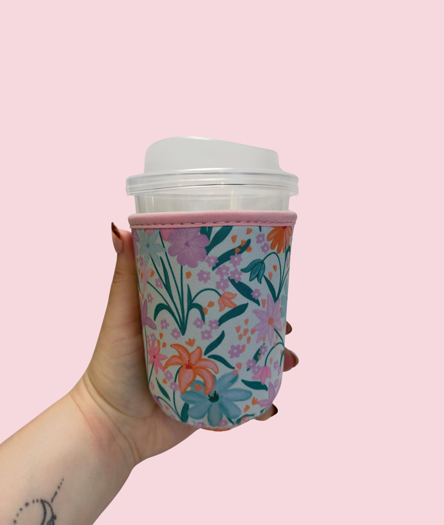 Pastel Florals Coffee Sleeve
