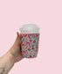 Floral & Bow Coffee Sleeve