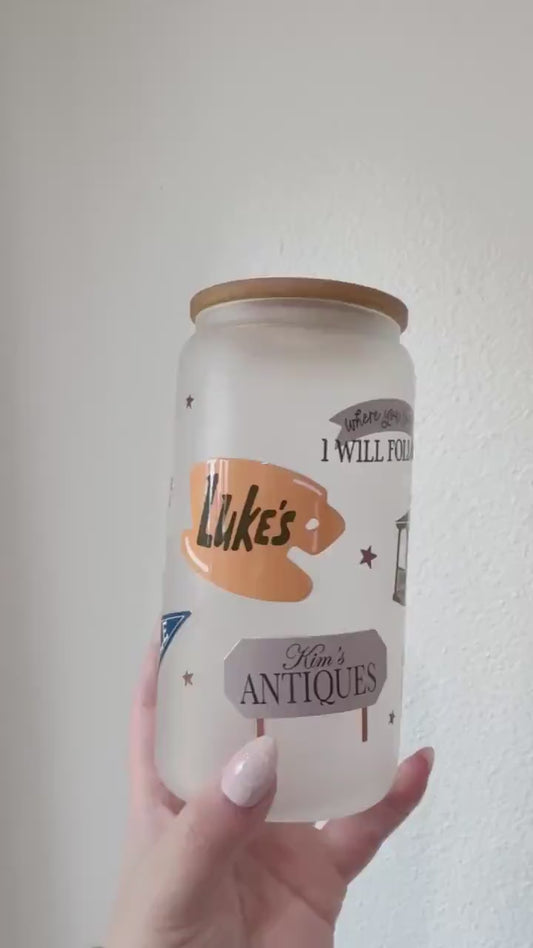 Gilmore Inspired 16oz Glass