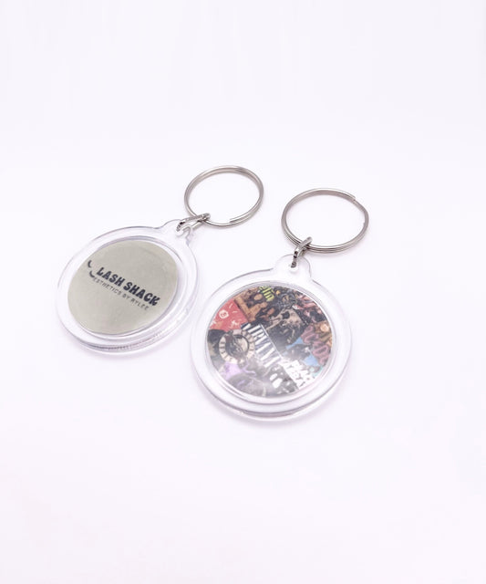 Custom NFC Keychain | Custom Playlist Keychain | Digital Business Card Keychain
