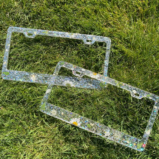 Resin License Plate Covers | Set of 2